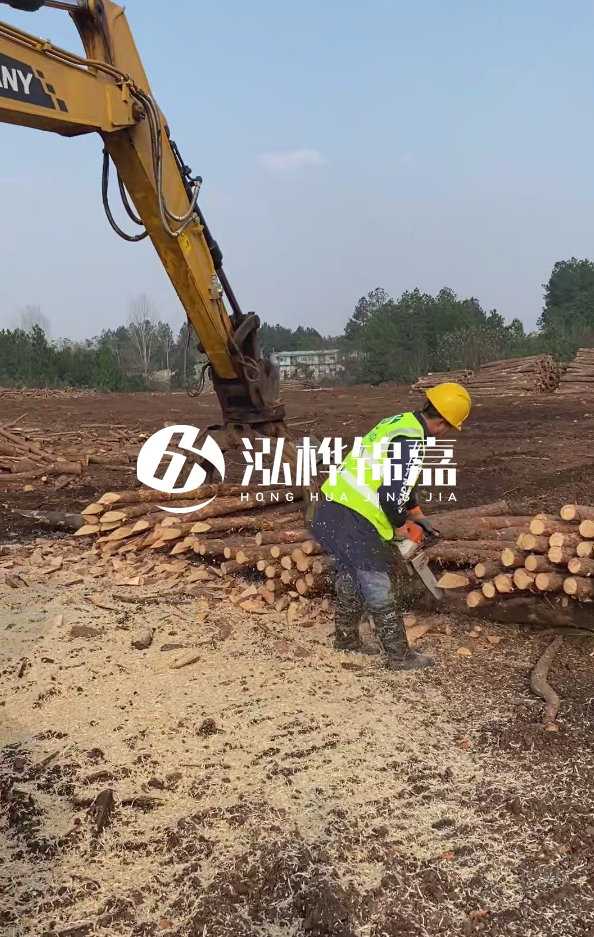 銅陵挖機(jī)打木樁專業(yè)施工-打松木樁一般算米還是算根？